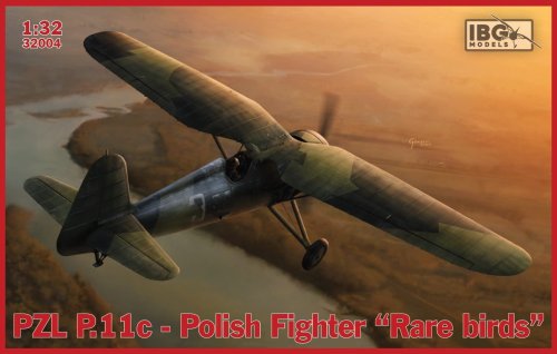 Go to product IBG 32004 - 1:32 PZL P.11c - Polish Fighter - Rare Birds