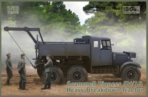 Go to product IBG 72079 - 1:72 Scammell Pioneer SV/1S Heavy Breakdown Tractor