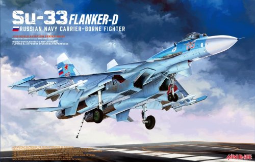 Go to product MINIBASE 8001 - 1:48 Su-33 Flanker-D Russian Navy Carrier-Borne Fighter