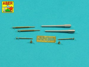 Aber 35L-278 - 1:35 Soviet Sharotank metal gun barrels set