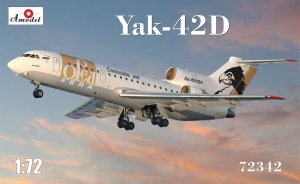 AMODEL 72342 - 1:72 Yak-42D