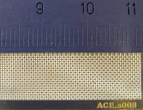 Go to product ACE s008 - Wattled mesh - cell 0,5x0,5mm