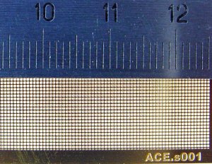 ACE s001 - Straight mesh - cell 05x0,5mm