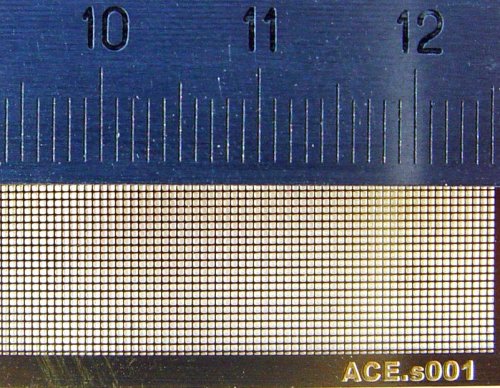 Go to product ACE s001 - Straight mesh - cell 05x0,5mm