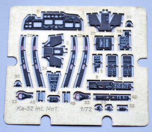 ACE PE7267 - 1:72 Ka-52 interior