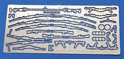 Go to product ACE PE7227 - 1:72 Soviet WWII Hand weapons