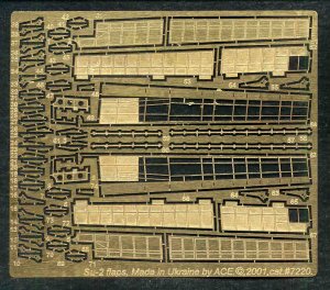 ACE PE7220 - 1:72 SU-2 Flaps.Etched update part