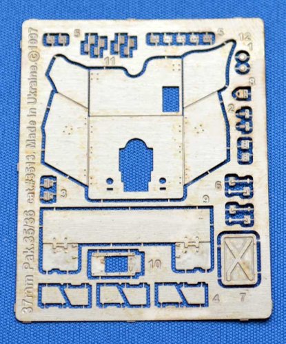 Go to product ACE PE3513 - 1:35 Shield for German Pak 35/36 37mm gun