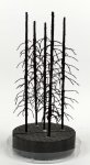 FREON SP1 - Dead tree trunks - height: 18-20 cm - 5 pcs
