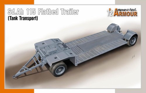 Go to product SPECIAL HOBBY A72022 - 1:72 Sd.Ah 115 Flatbed Trailer (Tank Transport)