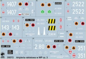 TORO MODEL 35D72 - 1:35 Rocket Artillery in the Polish Army vol.3