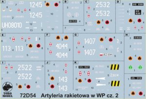 TORO MODEL 72D54 - 1:72 Rocket Artillery in the Polish Army vol.2