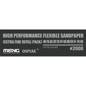MENG MODEL MTS042D - HP Flexible Sandpaper foam blocks - grit: # 2000