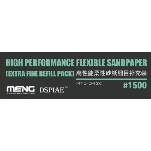 Go to product MENG MODEL MTS042C - HP Flexible Sandpaper foam blocks - grit: # 1500