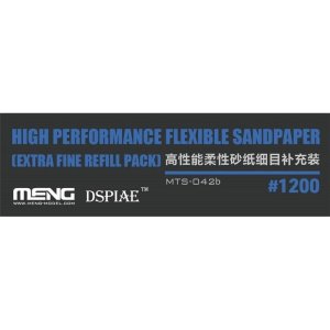 MENG MODEL MTS042B - HP Flexible Sandpaper foam blocks - grit: # 1200
