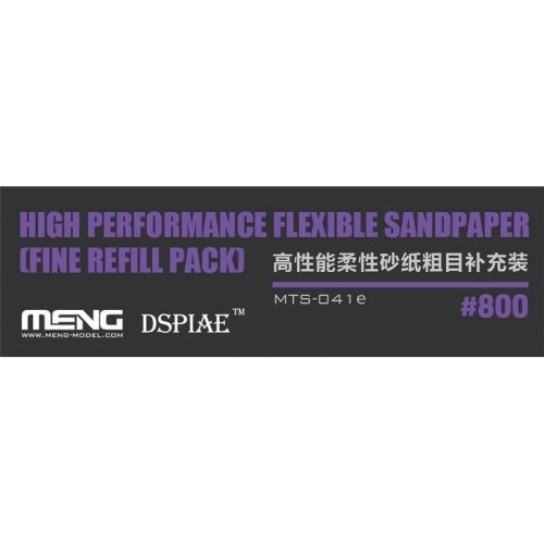 Go to product MENG MODEL MTS041E - HP Flexible Sandpaper foam blocks - grit: # 800