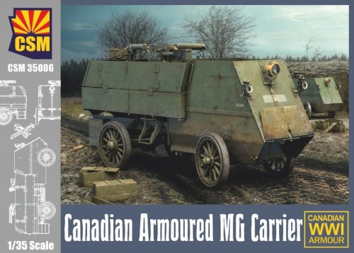 Go to product COPPER STATE MODELS CSM 35006 - 1:35 Canadian Armoured MG Carrier