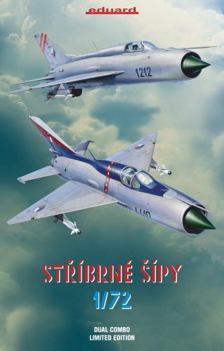 Go to product EDUARD 2134 - 1:72 Stříbrné šípy - MiG-21PF/PFM Dual Combo Limited Edition