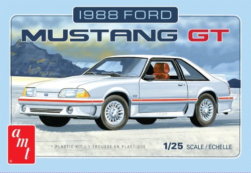 Go to product AMT 1216 - 1:25 1988 Ford Mustang GT