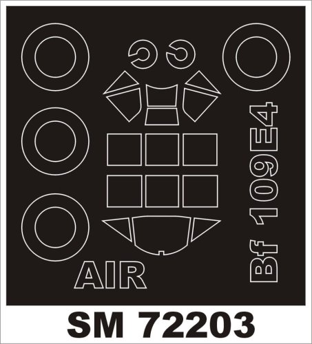 Go to product MONTEX SM72203 - 1:72 Bf 109E-4