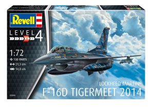 REVELL 03844 - 1:72 Lockheed Martin F-16D Tigermeet 2014