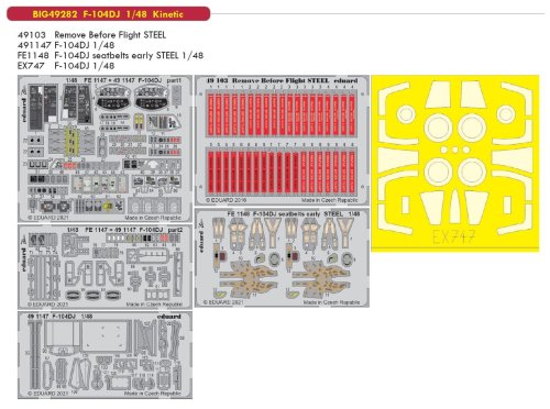 Go to product EDUARD BIG49282 - 1:48 F-104DJ