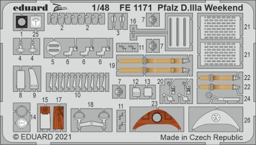 Go to product EDUARD FE1171 - 1:48 Pfalz D.IIIa Weekend