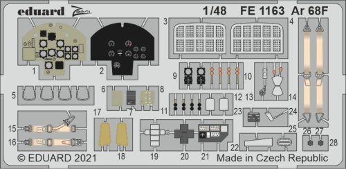 Go to product EDUARD FE1163 - 1:48 Ar 68F