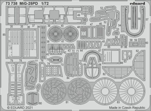 Go to product EDUARD 73738 - 1:72 MiG-25PD