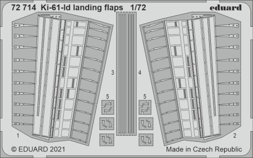 Go to product EDUARD 72714 - 1:72 Ki-61-Id landing flaps