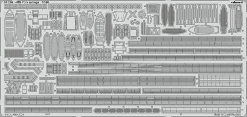 Go to product EDUARD 53266 - 1:350 HMS York railings