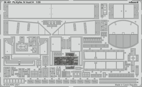 Go to product EDUARD 36461 - 1:35 Pz.Kpfw. IV Ausf.H