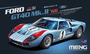 MENG MODEL RS001 - 1:12 Ford GT40 Mk.II ’66 Pre-colored Edition