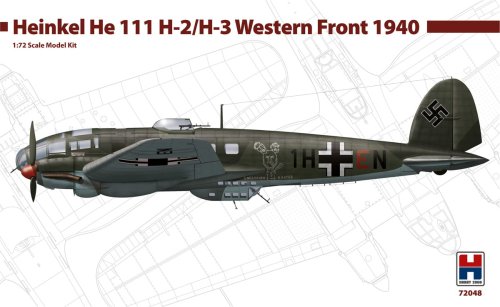 Go to product HOBBY 2000 72048 - 1:72 Heinkel He-111 H-2/H-3 Western Front 1940
