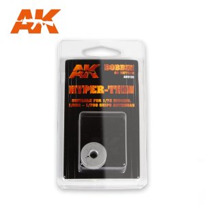 AK INTERACTIVE 9135 - Elastic Rigging Bobbin Hyper-Thin 0,03mm x 20m