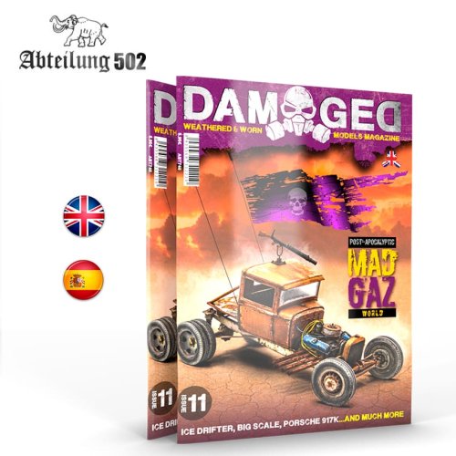 Go to product ABTEILUNG 502 ABT740 - Damaged 11 - Weathered & Worn Models Magazine