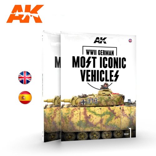 Go to product AK INTERACTIVE 514 - WWII German Most Iconic SS Vehicles. Vol 1