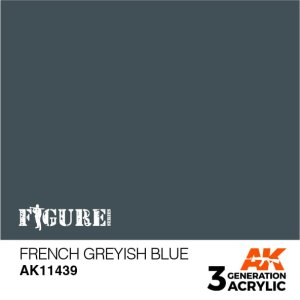AK INTERACTIVE 11439 - Acrylic paint French Greyish Blue 17ml
