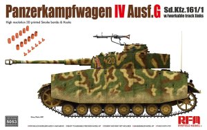 RYE FIELD MODEL 5053 - 1:35 Panzerkampfwagen IV Ausf.G Sd.Kfz. 161/1 w/with workable track links