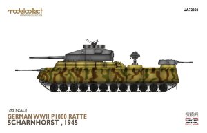 MODELCOLLECT UA72303 - 1:72 German WWII P.1000 Ratte Scharnhorst 1945