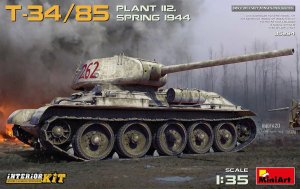 MINIART 35294 - 1:35 T-34/85 Plant 112. Spring 1944 w/ interior