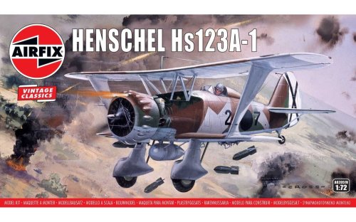 Go to product AIRFIX 02051V - 1:72 Henschel Hs 123A-1
