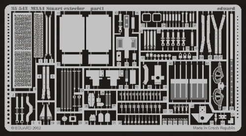 Go to product EDUARD 35543 - 1:35 M-3A1 Stuart exterior