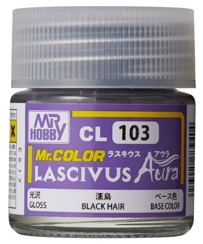 Go to product Mr.Hobby - Mr. Color CL103 Lascivus Gloss Black Hair Base Color 10 ml