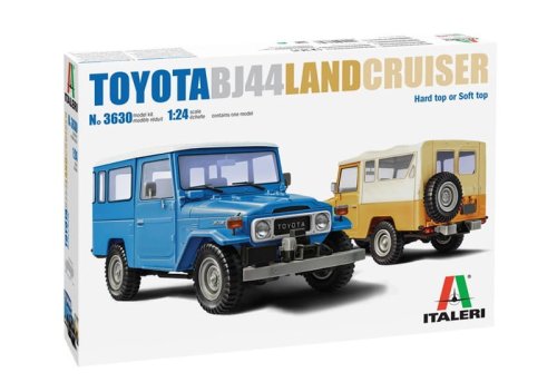 Go to product ITALERI 3630 - 1:24 Toyota BJ44 Land Cruiser - Soft or Hard Top