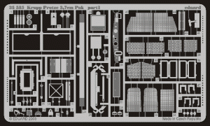 EDUARD 35585 - 1:35 Krupp Protze  PaK.35/36  37mm