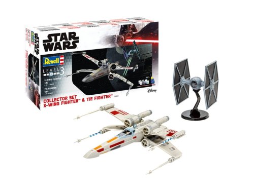 Go to product REVELL 06054 - 1:57 & 1:65 Collector Set X-Wing Fighter & TIE Fighter