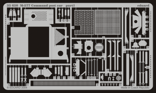 Go to product EDUARD 35650 - 1:35 M-577 Command post car