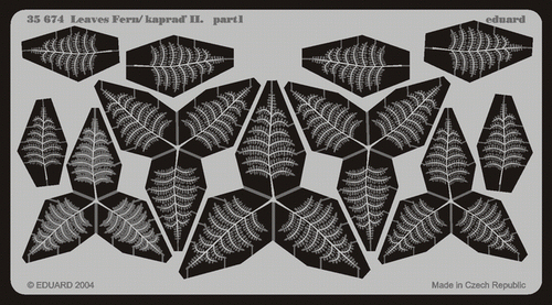 Go to product EDUARD 35674 - 1:35 Leaves Fern / Kapraď II