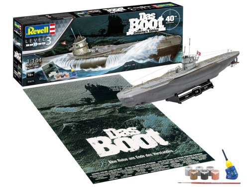 Go to product REVELL 05675 - 1:144 Das Boot Collectors Edition - 40th Anniversary